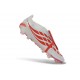 Scarpe da Calcio adidas Predator 26 Elite FT FG Bianco Rosso Nero