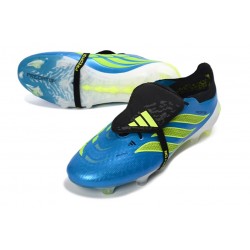 Scarpe da Calcio adidas Predator 26 Elite FT FG Ray Blu Team Giallo Solare
