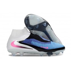 Scarpa da Calcio Nike Phantom 6 Elite DF FG Blu Racer Rosa Blast Bianco