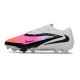 Scarpa Nike Phantom 6 Elite Low FG Rosa Bianco Nero