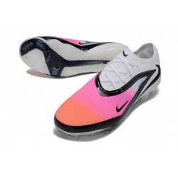 Scarpa Nike Phantom 6 Elite Low FG Rosa Bianco Nero
