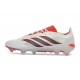 Scarpe da Calcio adidas Predator Elite L FG Bianco Rosso Nero