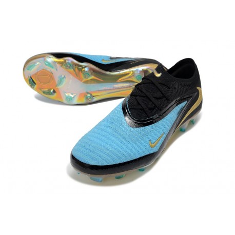 Scarpa Nike Phantom 6 Elite Low FG Blu Nero Oro