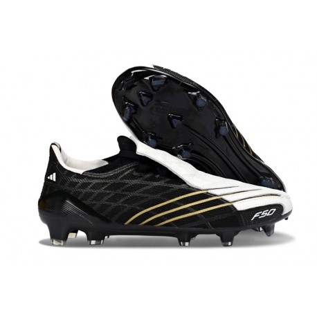 Adidas F50 Elite FG Spider Scarpe Nero Bianco