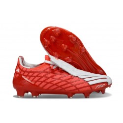 Adidas F50 Elite FG Spider Scarpe Rosso Bianco