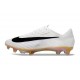 Scarpe da Calcio Nike Mercurial Vapor 17 Elite FG Bianco Nero Oro