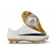 Scarpe da Calcio Nike Mercurial Vapor 17 Elite FG Bianco Nero Oro