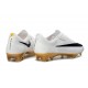 Scarpe da Calcio Nike Mercurial Vapor 17 Elite FG Bianco Nero Oro