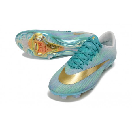 Scarpe da Calcio Nike Mercurial Vapor 17 Elite FG Verde Oro