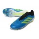 Scarpe da Calcio adidas Predator Elite L FG Blu Verde Lime