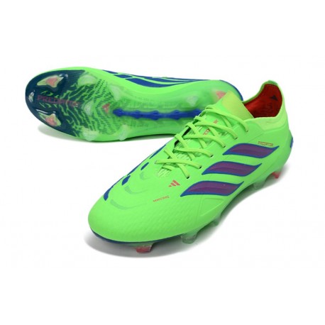 Scarpe da Calcio adidas Predator Elite L FG Verde Blu