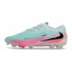 Scarpa Nike Phantom 6 Elite Low FG Pistachio Frost Rosa Nero
