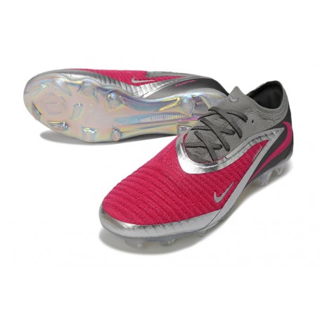 Scarpa Nike Phantom 6 Elite Low FG Rosa Argento Grigio