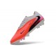 Scarpa Nike Phantom 6 Elite Low FG Arancione Corallo Nero Grigio