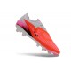 Scarpa Nike Phantom 6 Elite Low FG Arancione Corallo Nero Grigio