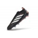 Scarpa Nuovo adidas Predator Elite Laceless FG Nero Bianco