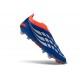 Scarpa Nuovo adidas Predator Elite Laceless FG Blu Arancione Verde Lime