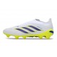 Scarpa Nuovo adidas Predator Elite Laceless FG Bianco Giallo Blu