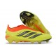 Scarpa Nuovo adidas Predator Elite Laceless FG Giallo Arancio Nero