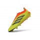 Scarpa Nuovo adidas Predator Elite Laceless FG Giallo Arancio Nero