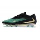 Scarpa Nike Phantom 6 Elite Low FG Verde Nero Oro