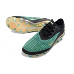 Scarpa Nike Phantom 6 Elite Low FG Verde Nero Oro