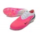 Scarpa Nike Phantom 6 Elite Low FG Rosa Bianco