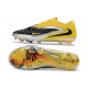 Scarpa Nike Phantom 6 Elite Low FG Nero Giallo Argento