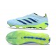Scarpa Nuovo adidas Predator Elite Laceless FG Blu