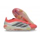 Scarpa Nuovo adidas Predator Elite Laceless FG Rosso Bianco Nero