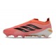 Scarpa Nuovo adidas Predator Elite Laceless FG Rosa Nero