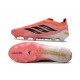 Scarpa Nuovo adidas Predator Elite Laceless FG Rosa Nero