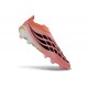 Scarpa Nuovo adidas Predator Elite Laceless FG Rosa Nero