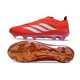 adidas Scarpe da Calcio Predator Elite LL FG Rosso Bianco