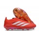 adidas Scarpe da Calcio Predator Elite LL FG Rosso Bianco