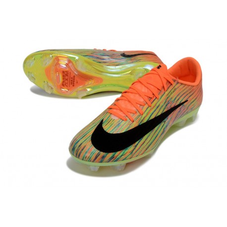 Nike Scarpe Nuovo Mercurial Vapor XVII Elite FG Arancio Verde Nero