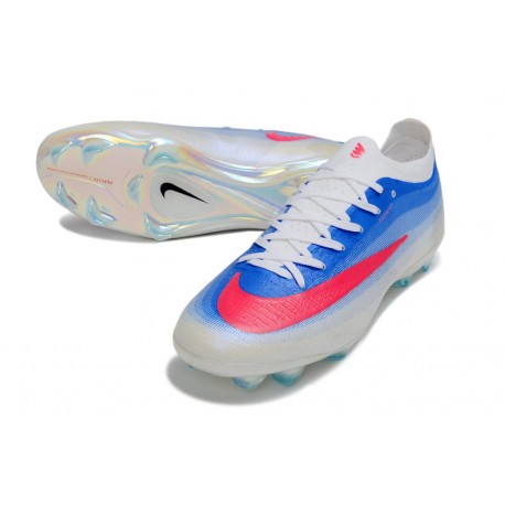Nike Scarpe Nuovo Mercurial Vapor XVII Elite FG Blu Bianco Rosso