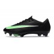 Nike Scarpe Nuovo Mercurial Vapor XVII Elite FG Nero Verde