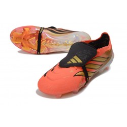 Scarpe da Calcio adidas Predator 26 Elite FT FG Arancione Oro Nero