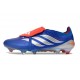 adidas Predator Elite Foldover Tongue FG Blu Argento Rosso