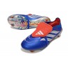 adidas Predator Elite Foldover Tongue FG Blu Argento Rosso