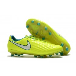 Scarpe da calcio Nike Magista Opus II FG - Giallo Bianco