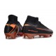 Nike Air Zoom Mercurial Superfly 10 Elite FG Nero Arancio