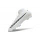 Nike Air Zoom Mercurial Superfly 10 Elite FG Bianco Nero