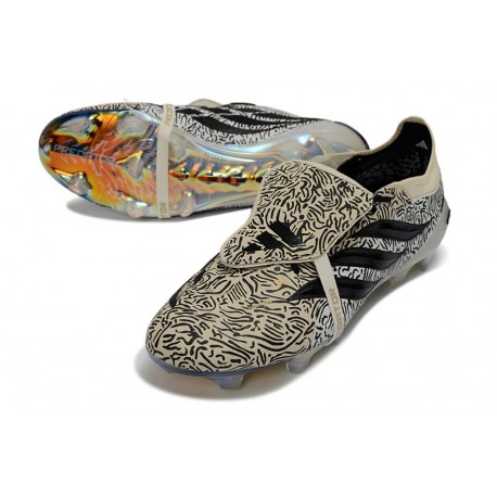 adidas Predator Elite Foldover Tongue FG Beige Nero