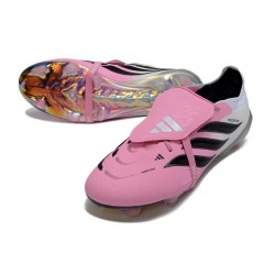 adidas Predator Elite Foldover Tongue FG Rosa Bianco Nero