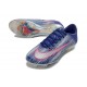 Scarpa Nike Air Zoom Mercurial Vapor 17 Elite FG Blu Argento