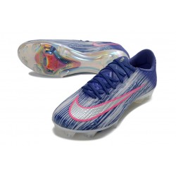 Scarpa Nike Air Zoom Mercurial Vapor 17 Elite FG Blu Argento