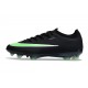 Scarpa Nike Air Zoom Mercurial Vapor 17 Elite FG Nero Illusion Verde