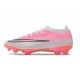 Scarpa Nike Air Zoom Mercurial Vapor 17 Elite FG Rosa Argento